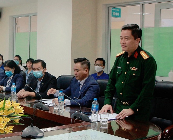 Đại tá Nguyễn Văn Đông – Giám đốc MB Đà Nẵng nhấn mạnh dự án phù hợp với định hướng, mục tiêu của Chính phủ đối với Chương trình Chuyển đổi số quốc gia đến năm 2025, định hướng đến năm 2030.