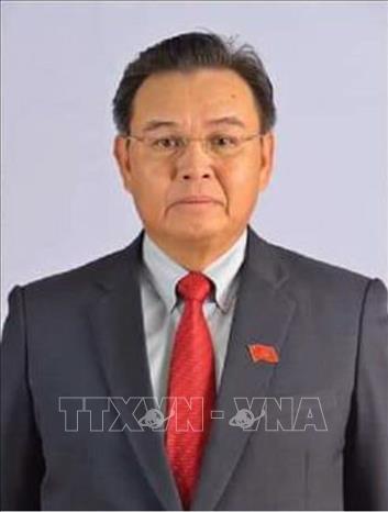 Chủ tịch Quốc hội Lào Saysomphone Phomvihane. Ảnh: TTXVN phát