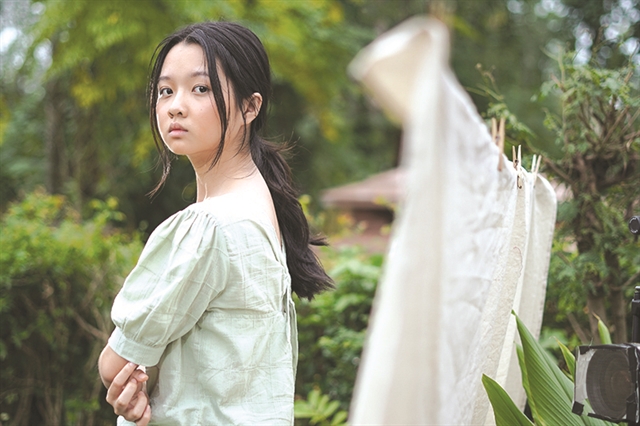 Teenage actress Lâm Thanh Mỹ plays in 'Bóng Đè' (The Ancestral), a long-awaited horror movie directed and written by Lê Văn Kiệt, which is coming to cinemas on December 24. Photo courtesy of the producer