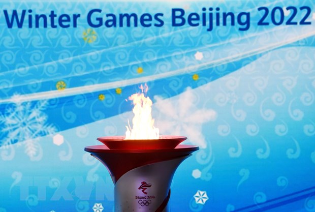 Mỹ sẽ không cử đại diện ngoại giao đến Đại hội Thể thao Olympic mùa Đông 2022 tại Bắc Kinh. (Ảnh: THX/TTXVN)