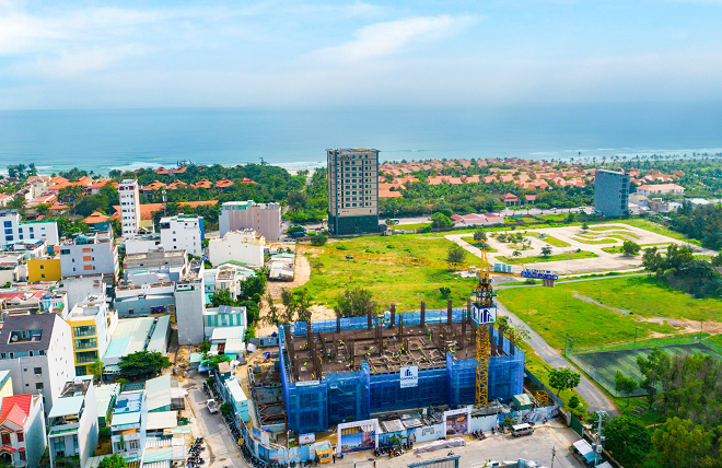 Dự án chung cư cao cấp sở hữu lâu dài The Sang Residence Đà Nẵng đang được xây dựng,  thu hút lượng lớn nhà đầu tư trên khắp cả nước.