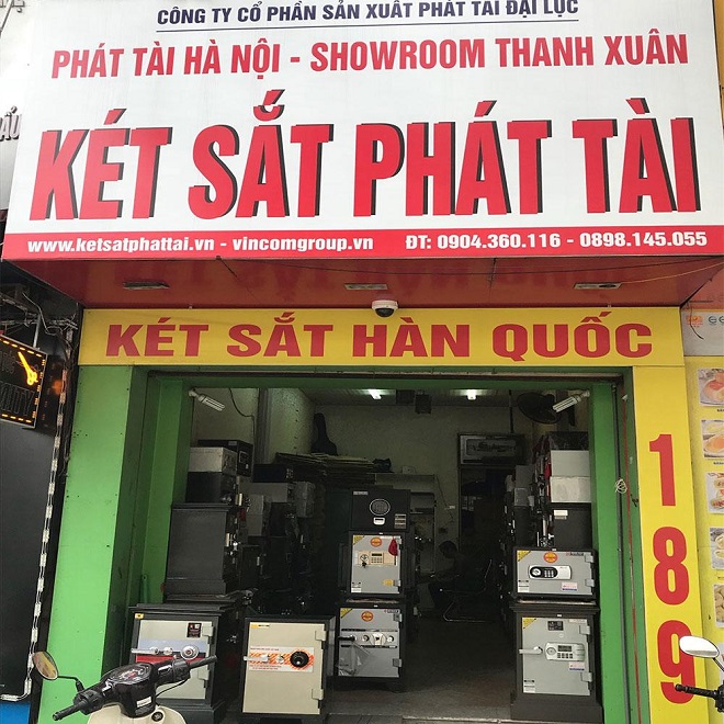 Két sắt Phát Tài cung cấp nhiều mẫu két sắt cao cấp cho người dùng.
