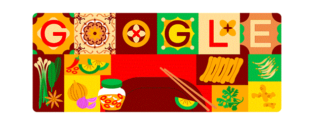 Google Doodle hôm nay tôn vinh phở Việt Nam. (Ảnh: Google Doodle)