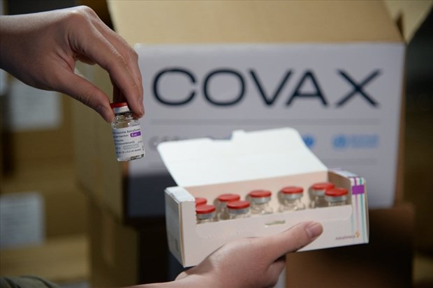 Doses of COVID-19 vaccine distrbuted via the COVAX Facility (Photo: WHO in Vietnam) 