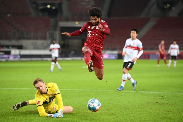 Gnabry thăng hoa để giúp Bayern thắng đậm. (Nguồn: Getty Images)