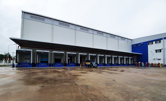 A scene of the Vinatrans Da Nang logistics centre