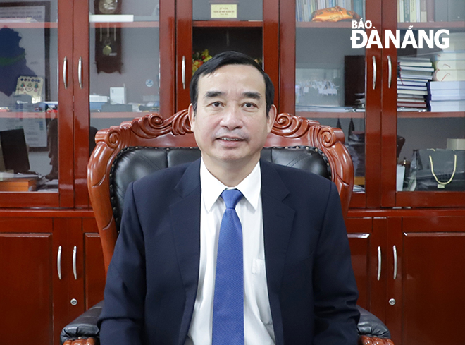 Phó Bí thư Thành ủy, Chủ tịch UBND thành phố Đà Nẵng Lê Trung Chinh. Ảnh: NGỌC PHÚ