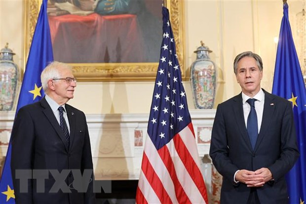 EU và Mỹ tiếp tục phối hợp trong các vấn đề về Nga và Ukraine