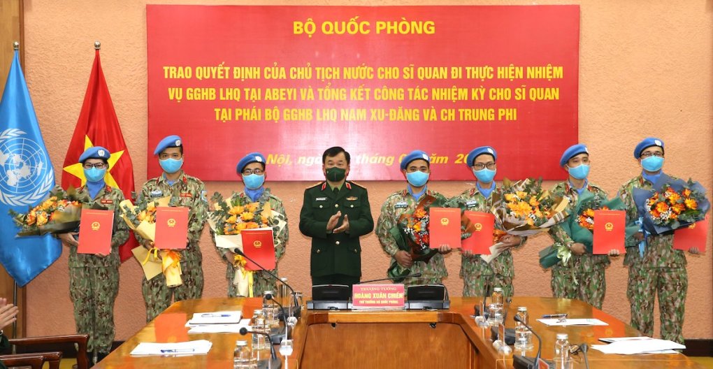 Lần đầu tiên Việt Nam cử sĩ quan tham gia gìn giữ hòa bình LHQ tại Phái bộ UNISFA