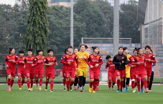 Tuyển nữ Việt Nam tự tin cho vòng đấu play-off tranh vé dự World Cup