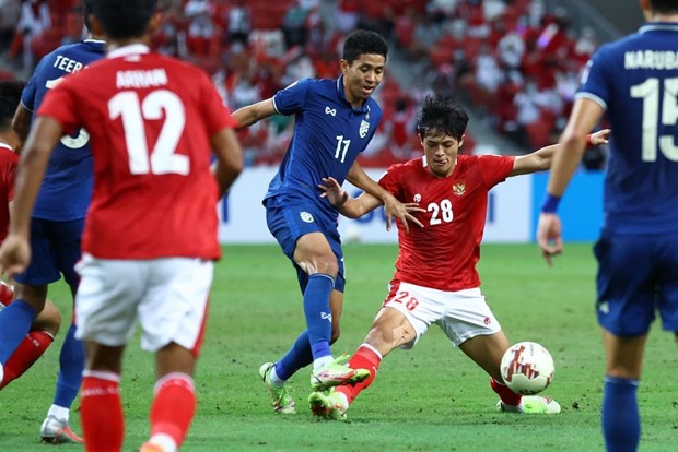 Đội tuyển Thái Lan vượt qua Indonesia ở chung kết AFF Cup 2020 với tổng tỷ số 6-2 sau hai lượt trận. (Ảnh: Getty Images)