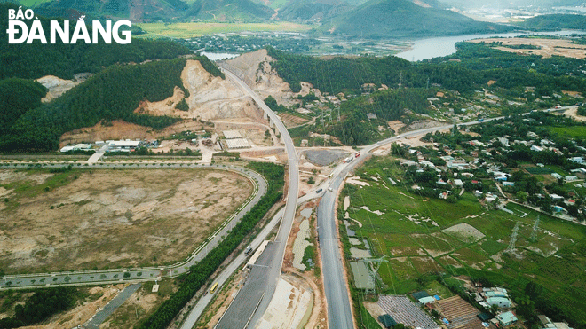 A view of a supporting industrial park serving the Da Nang Hi-tech Park in the west of the city. Photo: TRIEU TUNG 