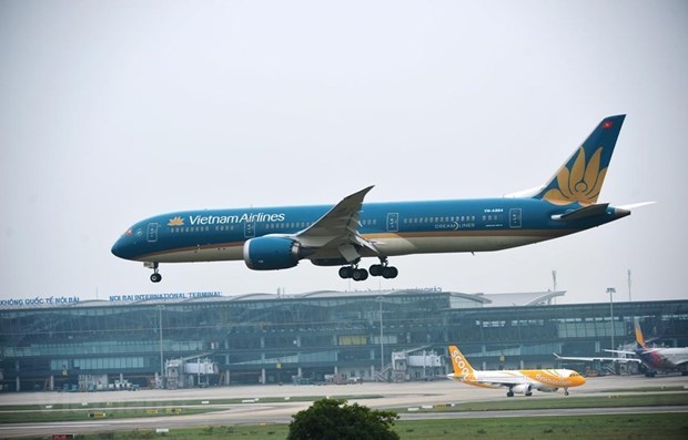 A plane of Vietnam Airlines (Photo: Collaborator)