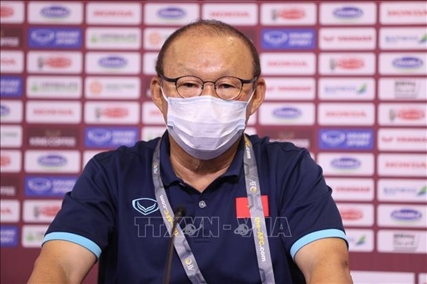 Coach Park Hang-seo (Photo: VNA)