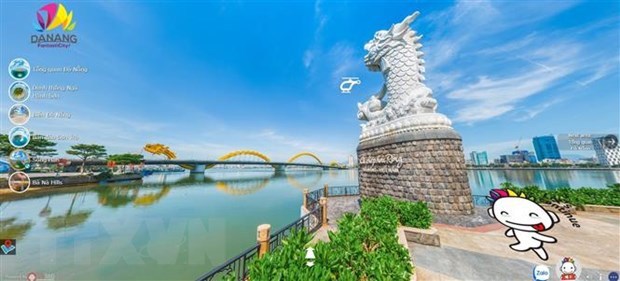 Virtual tour introduces famous destinations in Da Nang (Photo: VNA)