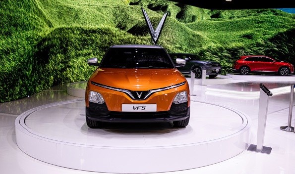 An electric vehicle model of VinFast (Photo: vietnamnet.vn)