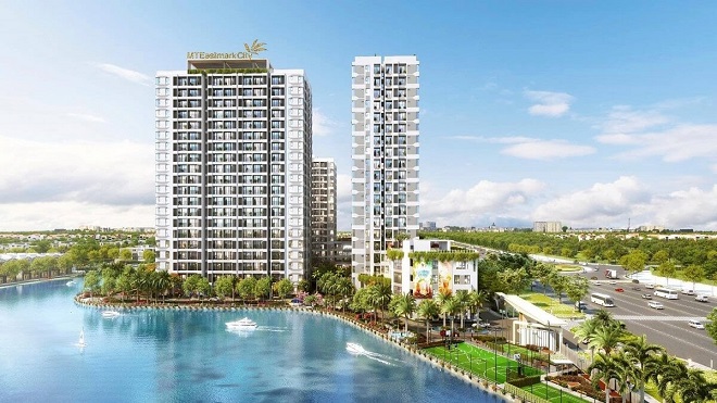 Phối cảnh dự án MT Eastmark City tại thành phố Thủ Đức.