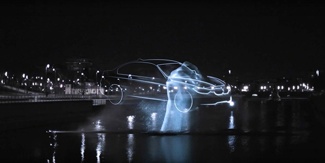 A sample design of a laser light show combined with water music programme on the water surface of the Han River