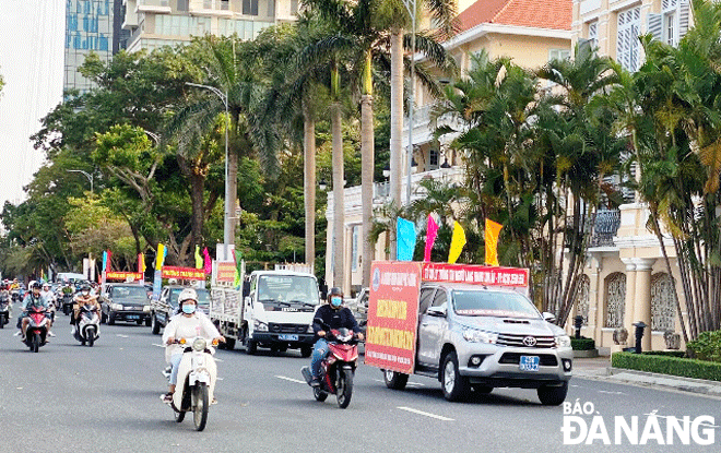 Thanks to effective implementation of the ‘5 No’s, 3 Yes’s’ programme and the tremendous effort by authorities at local level and relevant agencies, the number of vagrants and beggars in Da Nang has decreased significantly. Photo: DOAN QUANG