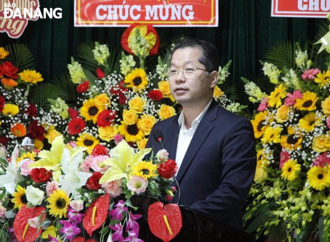 Bí thư Thành ủy Nguyễn Văn Quảng phát biểu chỉ đạo hội nghị tại hội nghị. Ảnh: LÊ HÙNG