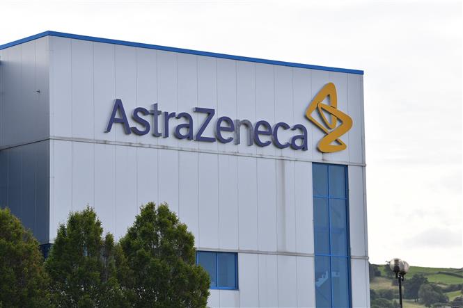Công ty dược phẩm AstraZeneca ở Macclesfield, Anh. Ảnh: AFP/TTXVN