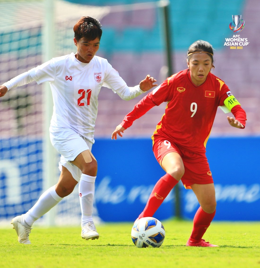 Tuyển nữ Việt Nam đang có rất nhiều cơ hội dự World Cup bóng đá nữ 2023. Ảnh: AFC