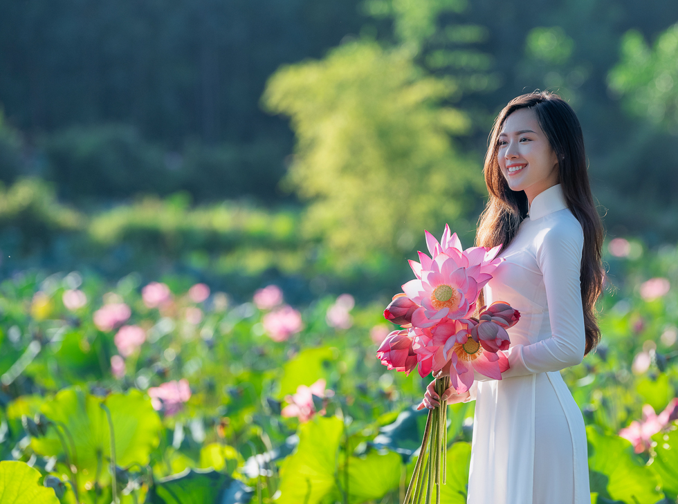 New smile. Photo: Vuong Quoc Thanh