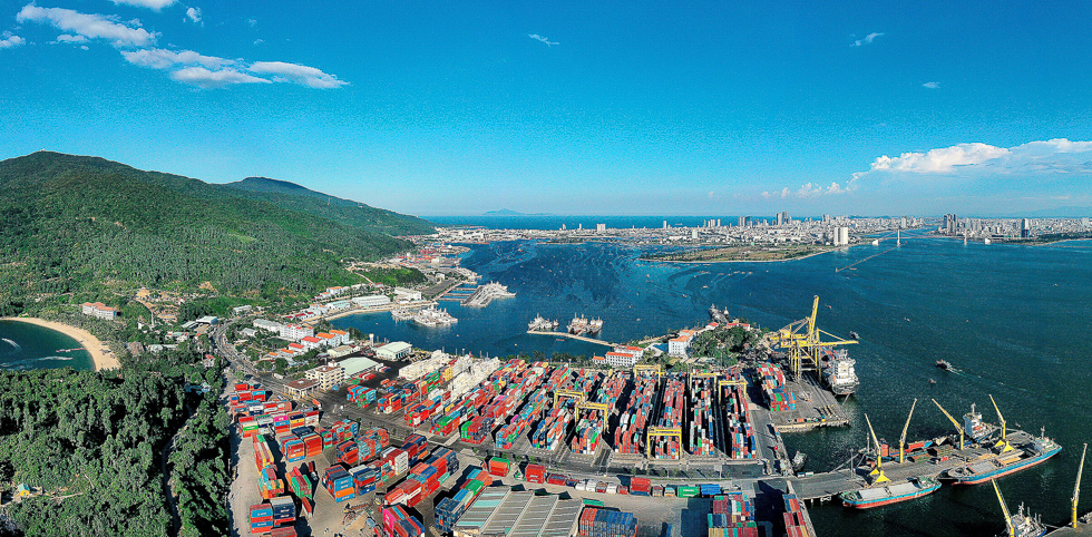 The Da Nang Seaport. Photo: Nguyen Xuan Tu