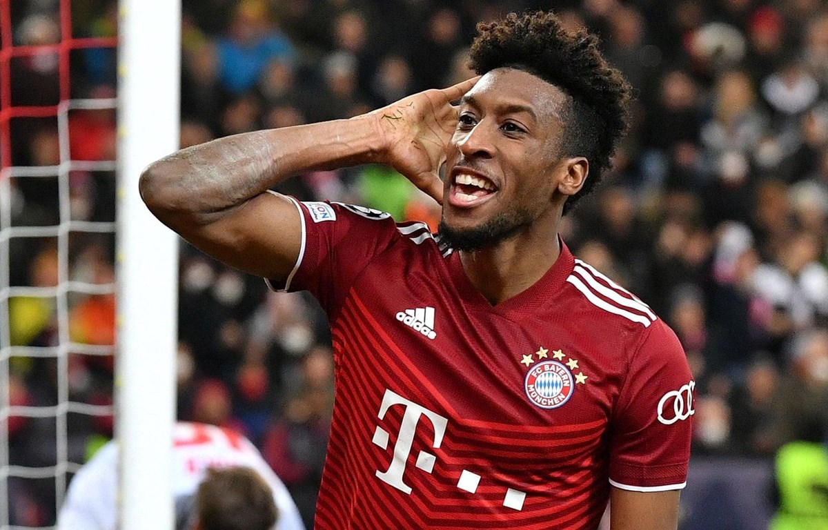 Coman giúp Bayer Munich thoát thua trước Salzburg trên đất Áo