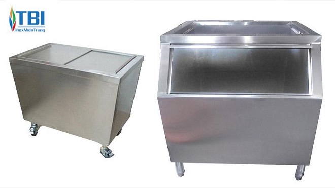 Inoxmientrung - phân phối thùng đá inox chất lượng, uy tín