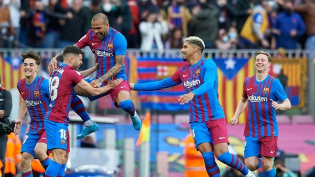 Barcelona ngược dòng thắng đậm Atletico. (Nguồn: Getty Images)