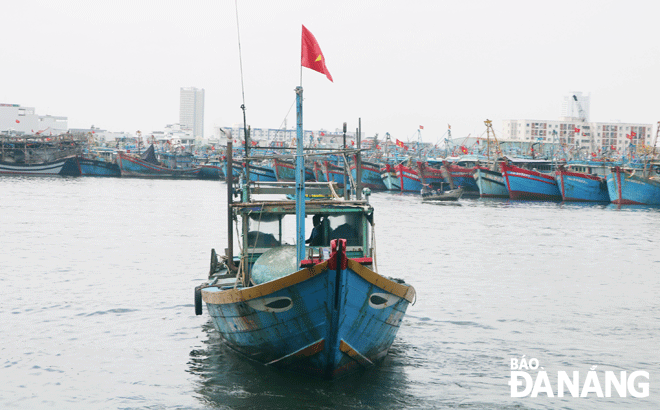 Fishermen busy in preparation for their first post-Tet fishing trips