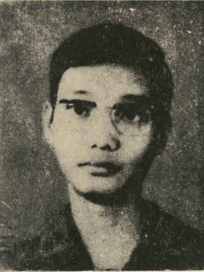 Thi sĩ Nguyễn Nho Nhượn (1946-1969). (Ảnh tư liệu)