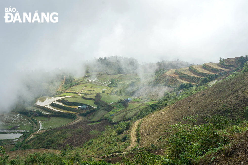 The stunning landscape of terraced fields in Na Ke Village, Hong Thu Commune