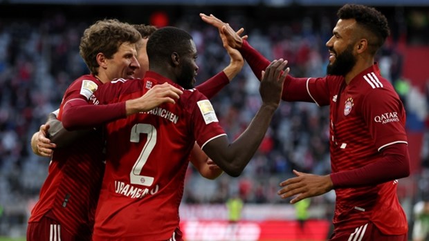 Bayern thắng đậm đội cuối bảng. (Nguồn: Getty Images)