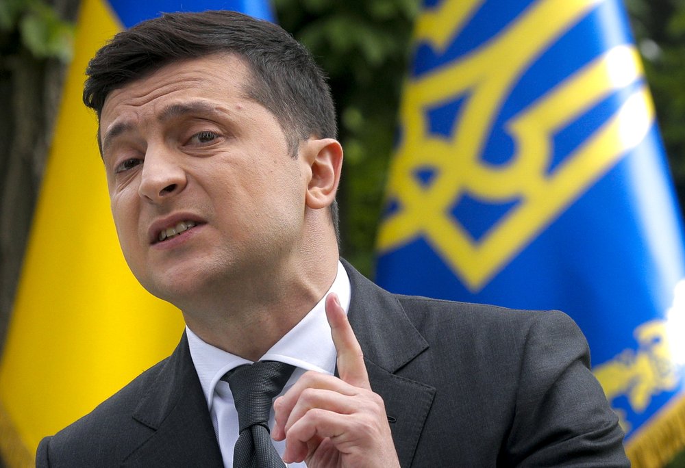 Thủ tướng Ukraine Volodymyr Zelenskiy. Ảnh: AP