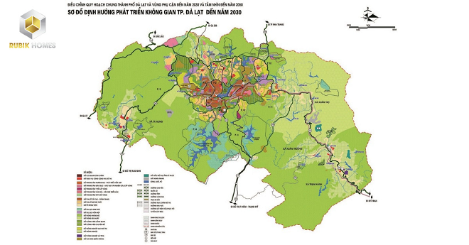 Lâm Hà nằm trong quy hoạch mở rộng thành phố Đà Lạt.