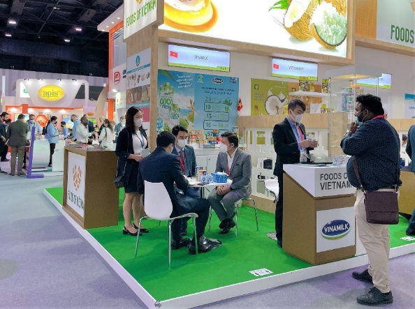 Vinamilk là đại diện giới thiệu các sản phẩm sữa xuất khẩu tại Khu vực Foods of Vietnam.