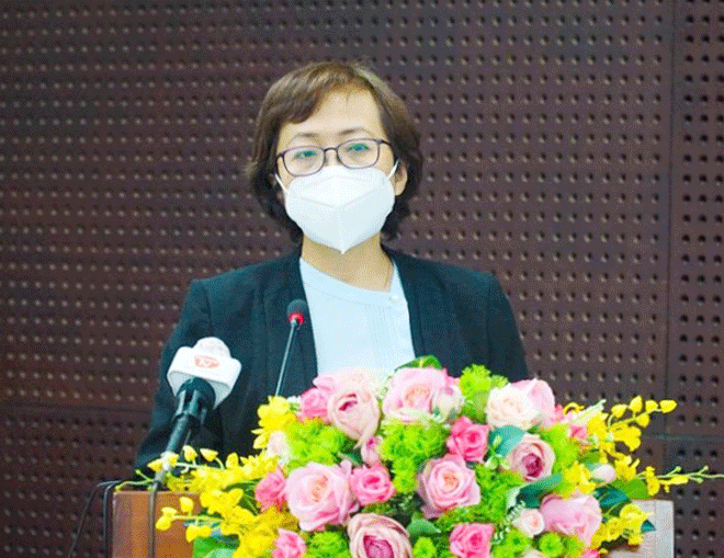 Bác sĩ Trần Thanh Thủy, Phó Giám đốc phụ trách Sở Y tế thành phố.