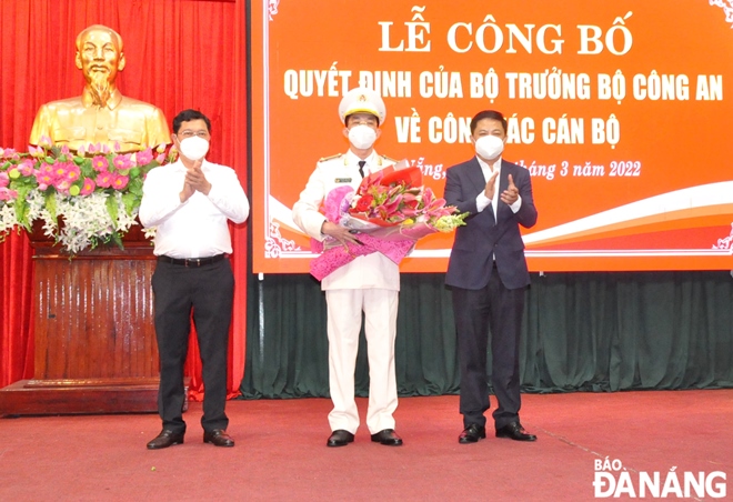 Trung tá Nguyễn Đại Đồng làm Phó Giám đốc Công an thành phố Đà Nẵng