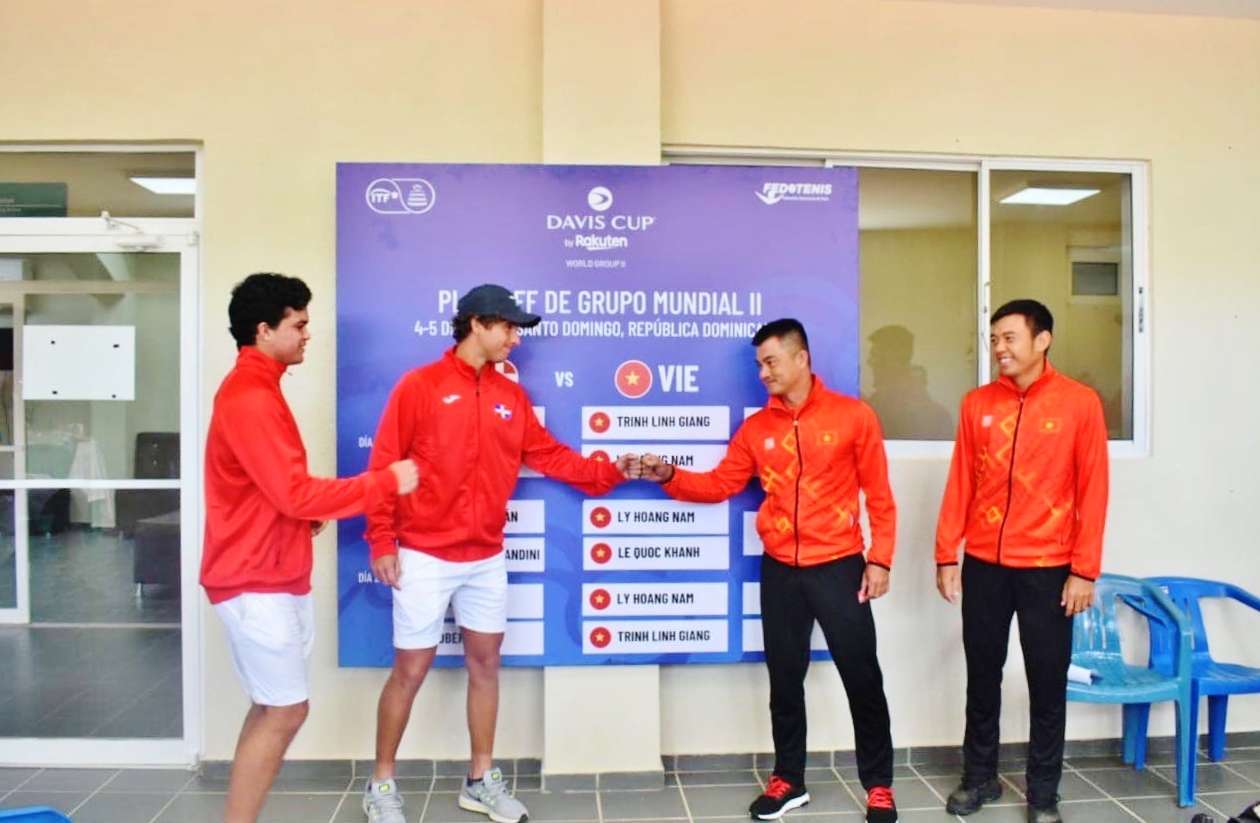 Lịch thi đấu trận play-off Davis Cup 2022: 'Trọng trách' đặt lên vai Lý Hoàng Nam và Trịnh Linh Giang