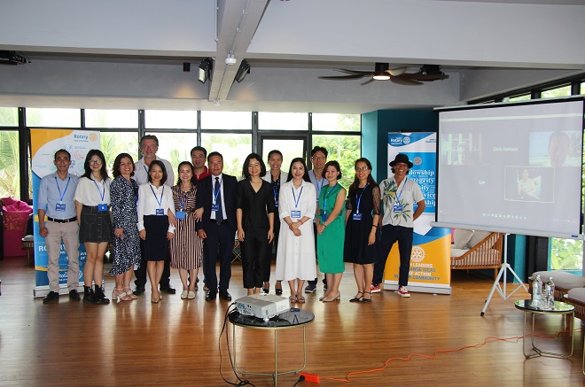 Sự kiện ra mắt Rotary Club of Đà Nẵng, Việt Nam – Thành viên của Tổ chức Rotary International