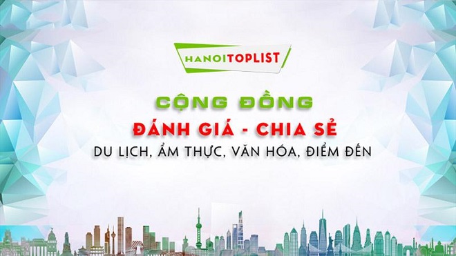 HaNoitoplist - Website review uy tín, chất lượng tại Hà Nội