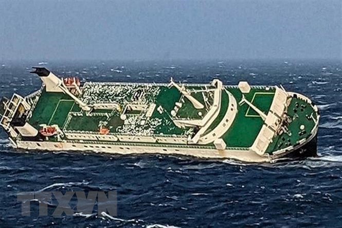 Tàu UAE chìm ngoài khơi Iran