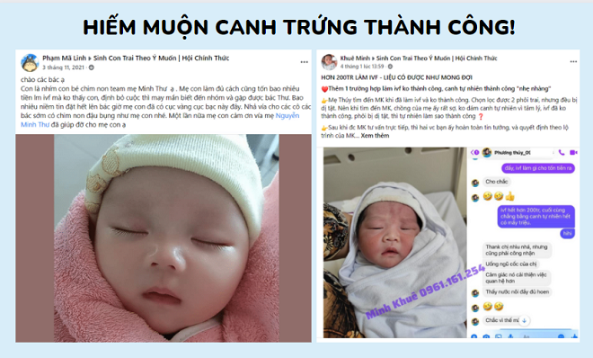 Hỗ trợ hành trình canh con với các bố mẹ hiếm muộn