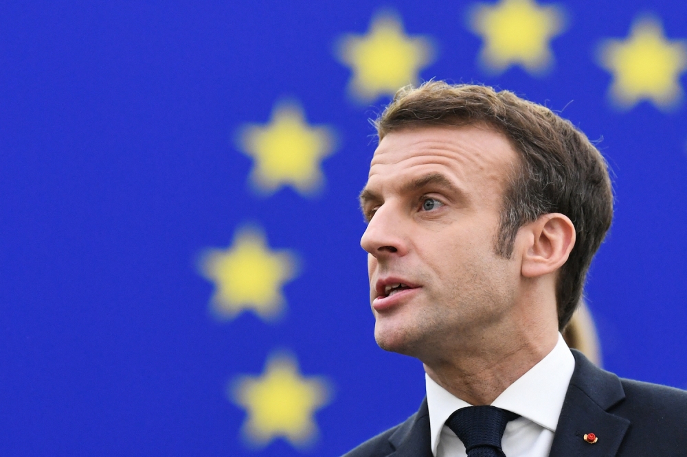 Ông Emmanuel Macron đắc cử Tổng thống Pháp lần đầu tiên vào năm 2017, lúc ông 39 tuổi. Ảnh: FP