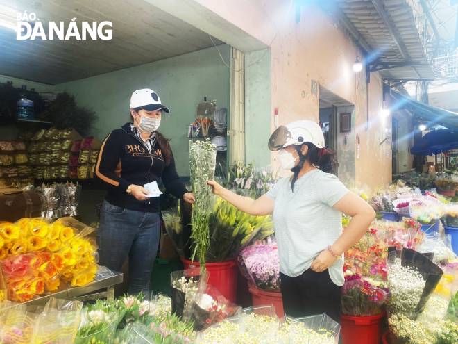 Fresh flower prices have not so far surged in recent days.