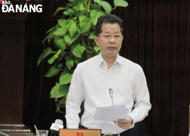 Da Nang Party Committee Secretary Nguyen Van Quang