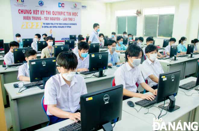 the final round of the 3rd Informatics Olympiad in the Central and Central Highlands of Viet Nam.