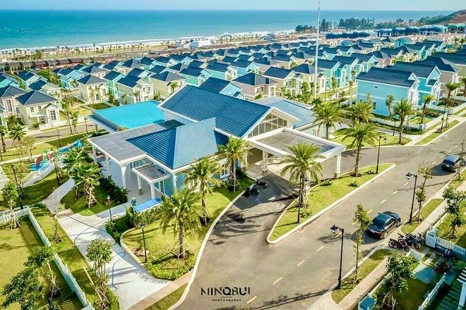 Dự án Novaworld Phan Thiết quy mô 1.000ha đang dần hình thành.